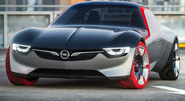 La Opel GT Concept debutterà al prossimo Salone di Ginevra e nel suo design sono visibili le somiglianze con il modello omonimo degli anni Settanta