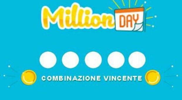 Million Day è il gioco che permette di vincere un milione di euro indovinando i cinque numeri vincenti