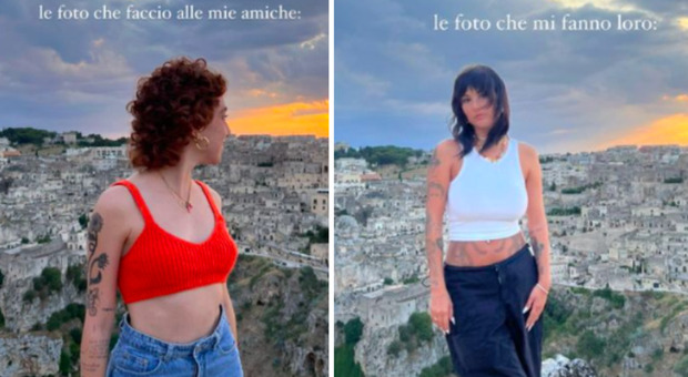 Giorgia Soleri in vacanza: «Le foto che faccio alle mie amiche e quelle che fanno loro a me». Il risultato è esilarante