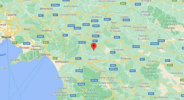 Terremoto di 3.2 tra Campania e Basilicata avvertito in una vasta area sino a Potenza