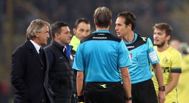 Mancini: «Il rosso a Melo non c'era con Banti siamo proprio sfortunati»