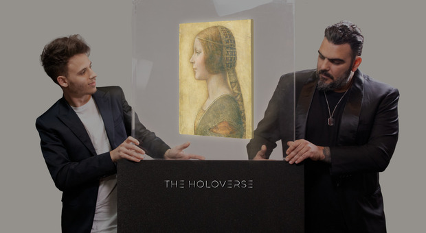 Leonardo Da Vinci diventa un Nft con ologramma e va all'asta: l'idea di due italiani