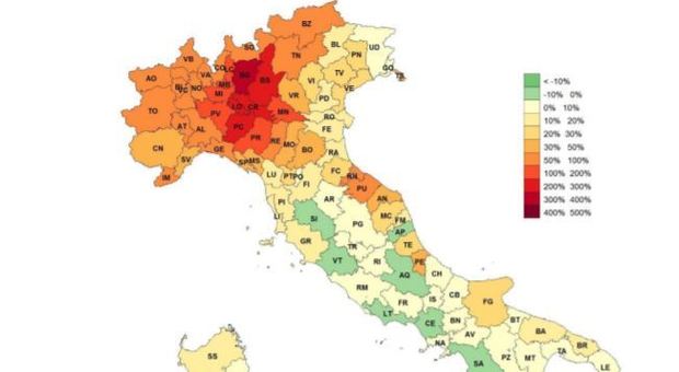 Coronavirus, in provincia di Latina la mortalità tra le più basse d'Italia