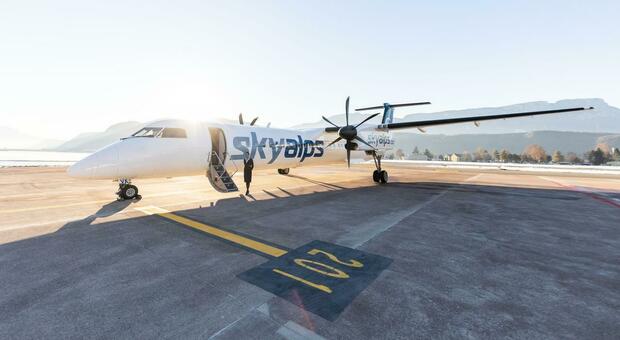 SkyAlps: «Pronti al decollo, al Sanzio fino a metà maggio». Dal 1 aprile la compagnia altoatesina gestirà i voli di continuità