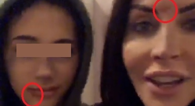 Guendalina Tavassi e la figlia aggredite dai bulli - il video choc