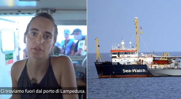 Sea Watch arriva a Lampedusa, ignorato alt della Finanza. Salvini: «Non sbarca nessuno»