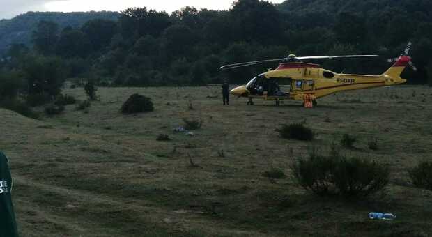 Incidente in montagna sul motocross: ferito un 19enne a Sant'Arsenio