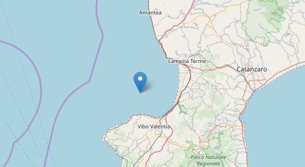 Terremoto in Calabria, magnitudo 3.3. Scossa sentita da Vibo Valentia a Catanzaro