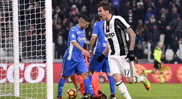 Juventus a +10 sulla Roma: sconfitto l’Empoli 2-0