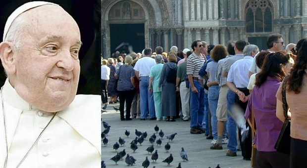 Contributo d'accesso a Venezia, nessun esonero per i pellegrini di Papa Francesco: pagheranno anche loro
