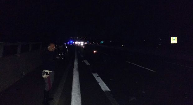 Camion si schianta sull'ambulanza Tragedia sfiorata sull'autostrada A14
