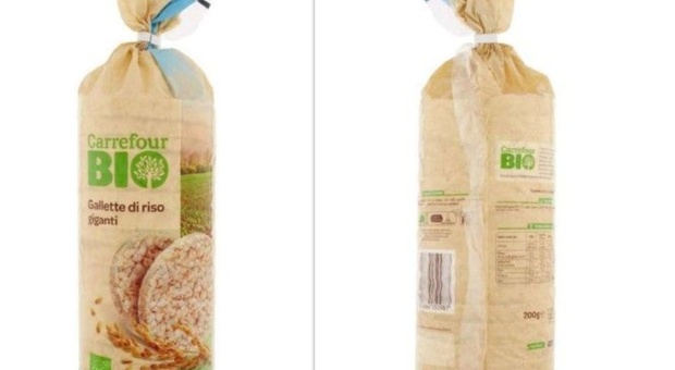Gallette di riso ritirate dal mercato: ecco marca e lotto. «Possibile presenza di micotossine»