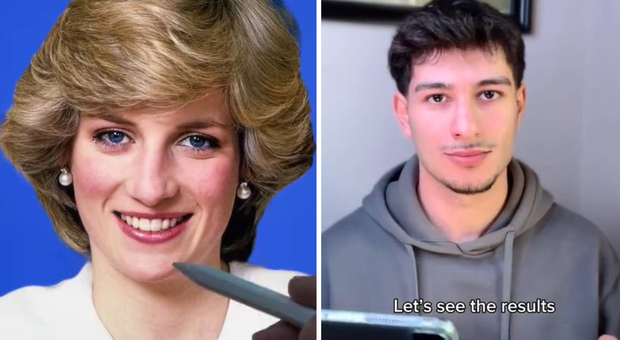 Come sarebbe Lady Diana se fosse nata alla fine degli anni '90? La creazione dell'artista digitale