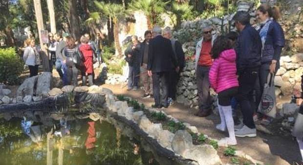 Capri, folla a Villa Lysis per la riapertura del parco La Gloriette