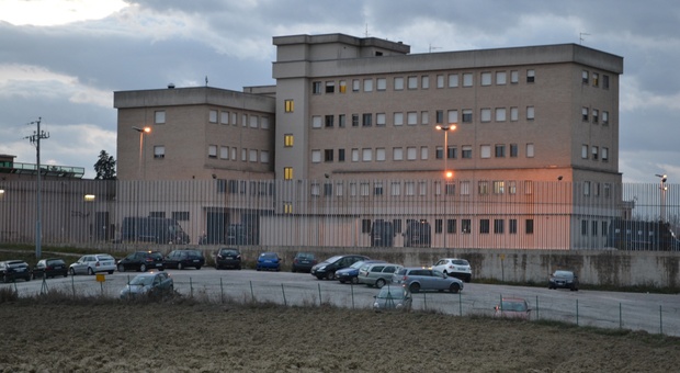 L'uomo era stato trasferito dal carcere di Montacuto (nella foto) a quello di Forlì