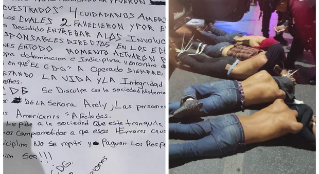 Narcos messicani uccidono due americani per errore e mandano una lettera di scuse: «Consegniamo i responsabili