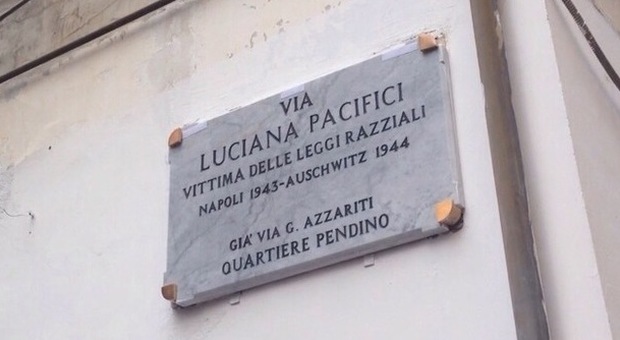 Shoah: strada intitolata a Luciana Pacifici la prima deportata dal nazifascismo