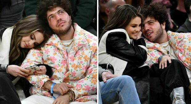 Selena Gomez e Benny Blanco insieme a vedere l'NBA: è la prima volta in pubblico dopo la conferma della loro relazione
