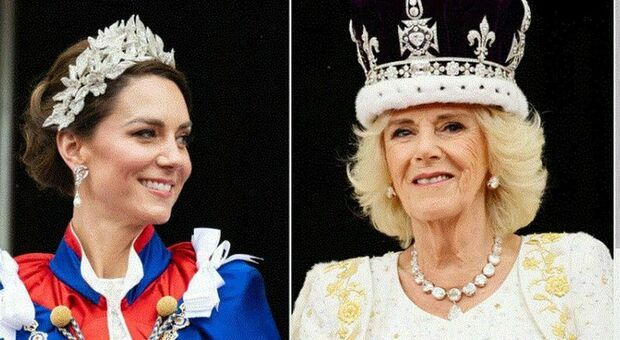 Kate Middleton furiosa con la regina Camilla: «Si è rifiutata di fare l'inchino all'incoronazione di Carlo»