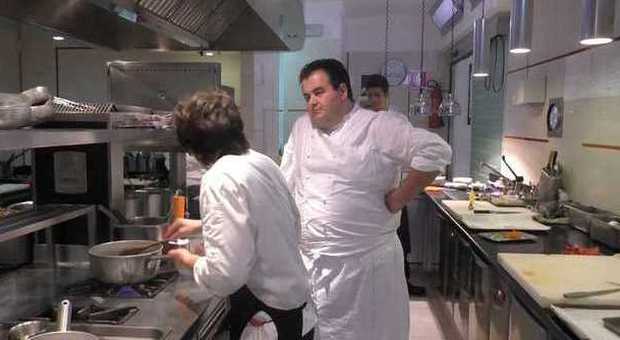 Gennaro Esposito in cucina