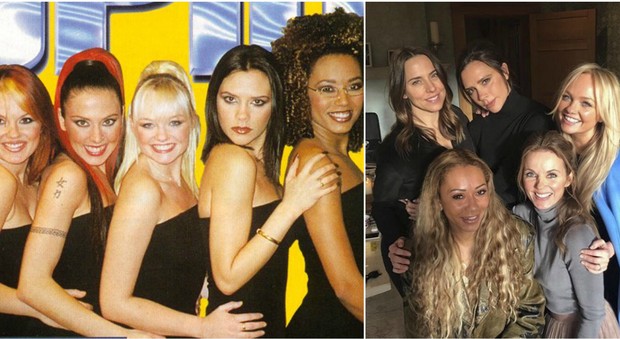 Spice Girls, il cambio look dagli anni '90 ad oggi