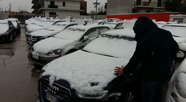 Campania sottozero, scuole chiuse: è allarme gelo