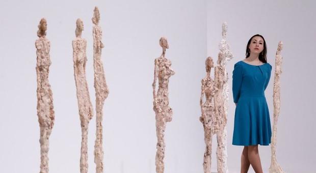 Giacometti, una mostra a Verona con le nove “Donne di Venezia” esposte insieme