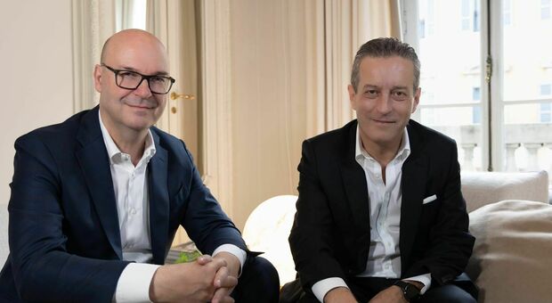 Da sinistra Andrea Sasso, chairman & ceo e Giorgio Gobbi, managing director di Dexelance
