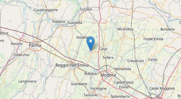 Terremoto in Emilia nella zona di Modena