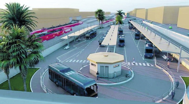 Ok al cantiere: arriva il terminal bus. Il parcheggio sarà pronto nel 2024
