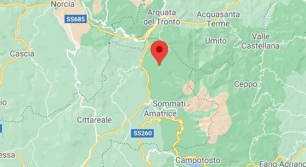 Terremoto ad Accumoli di magnitudine 3.0 avvertito in tutta la provincia di Rieti