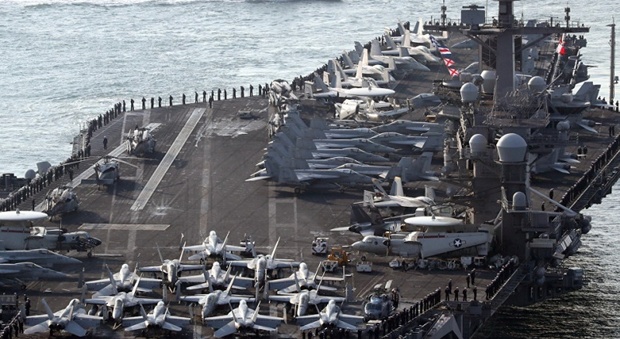 La flotta Nato è pronta all'attacco: missili dalle navi francesi e inglesi