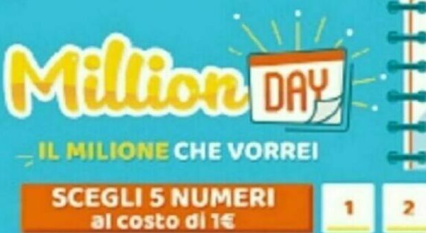 Million Day ed Extra-Million Day, estrazione di oggi martedì 26 aprile 2022: i dieci numeri vincenti