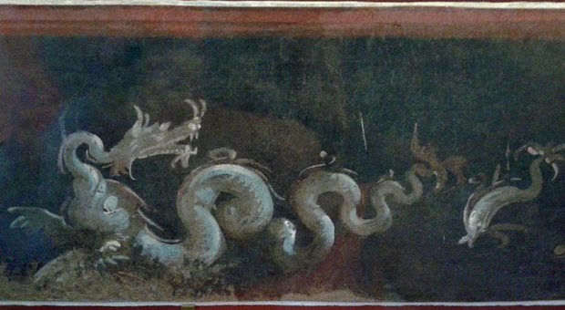 Rio, l'incendio del museo distrugge importati affreschi di Pompei