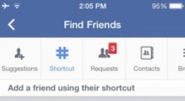 Facebook lancia "Shortcut", un modo veloce e sicuro per trovare gli amici sul social