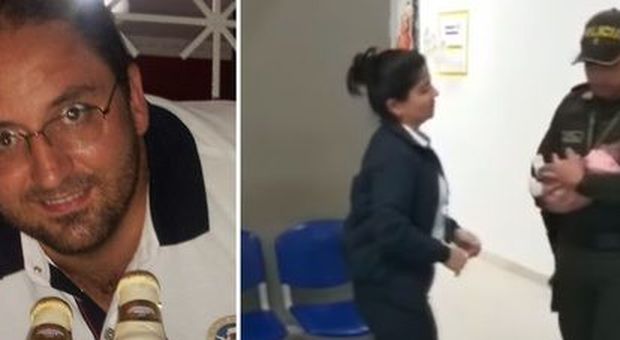 Italiano arrestato in Colombia: partiva con una bimba di 18 mesi non sua. La frase choc della madre