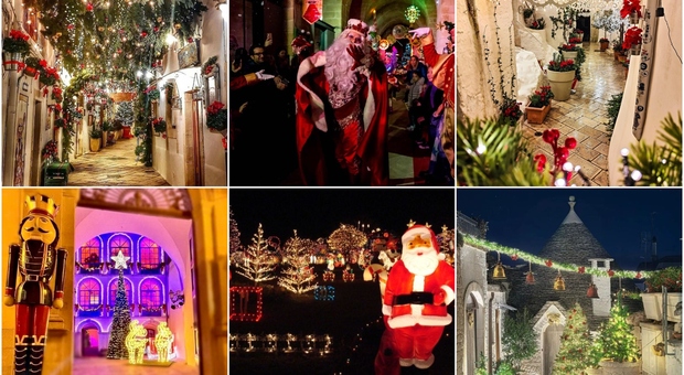 Natale in Puglia tra mercatini, luminarie e villaggi di Santa Claus: ecco dove andare. Il programma e le date
