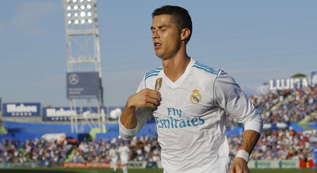 Cristiano Ronaldo decide la partita col Getafe: il Real Madrid vince 2-1