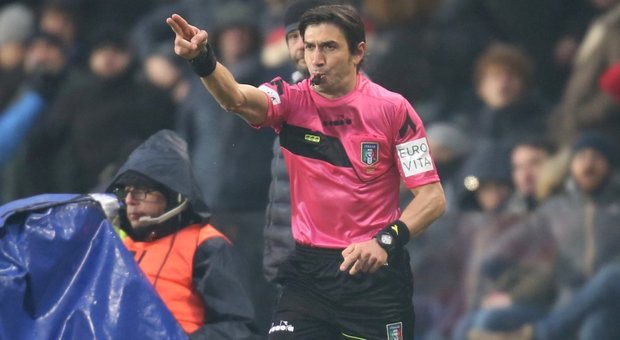 Calvarese arbitrerà Roma-Napoli a Mazzoleni Inter-Lazio