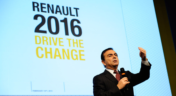 Carlos Ghosn, presidente e direttore generale di Renault
