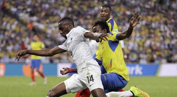 Francia prima nel girone, 0-0 con l'Ecuador. Agli ottavi i bleus incrociano la Nigeria