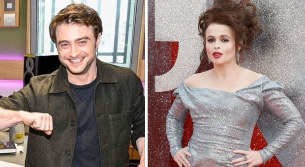 Harry Potter, Daniel Radcliffe si dichiara alla co-protagonista Helena Bonham Carter in occasione della reunion del cast