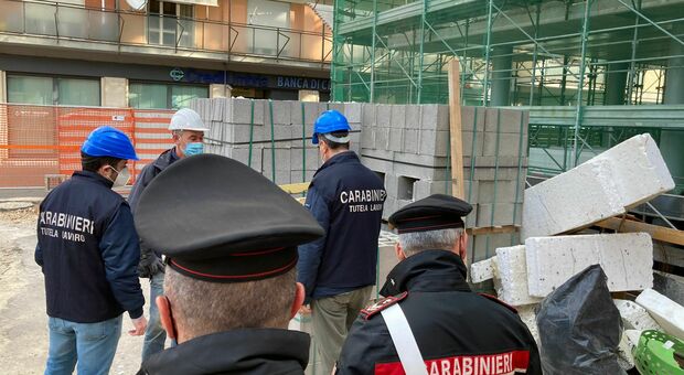 Orvieto. Controlli dei Carabinieri nei cantieri edili, accertate numerose violazioni in alcuni cantieri operanti a Fabro