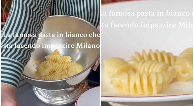 Pasta in bianco a 26 euro, virale il piatto «che fa impazzire i milanesi». Social scatenati: perfetto per i fessi