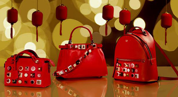 Fendi, capsule collection in pelle rossa per il Capodanno cinese