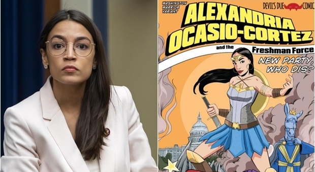 Alexandra Ocasio-Cortez diventa un fumetto: da politica a super eroina