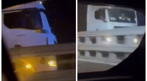 Tir contromano sull’A12, strage sfiorata in autostrada: autista ubriaco fermato dalla Polstrada, il video è virale