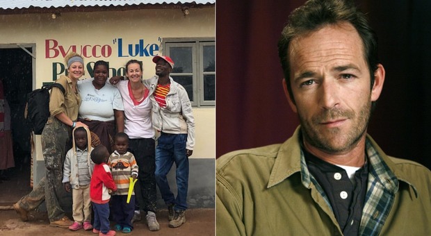 Luke Perry, la figlia Sophie gli dedica una scuola in Africa