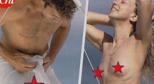 Luca Argentero hard: nudo integrale in barca con Myriam