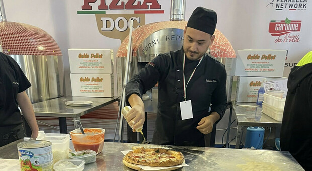 L’idea è del pizzaiolo Salvatore Palma presentata al Campionato nazionale «Pizza Doc»